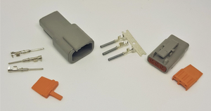 AMS ELECTRICAL PLUGS MALE AND FEMALE (AMS3PINKIT)