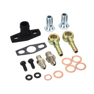 Turbo Oil Water Fitting Kit TD05H TD06 Water-Cooled