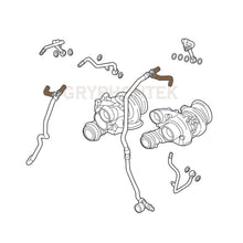 Load image into Gallery viewer, BMW X5M X6M S63 Turbo Coolant Line Repair Kit
