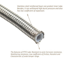 Load image into Gallery viewer, Braided PTFE Hose Assemblies 6AN 3/8&quot; Hose
