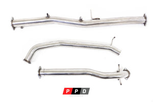 MAZDA BT-50 (2017+) 3.2L TURBO DIESEL 3" STAINLESS STEEL DPF DELETE EXHAUST