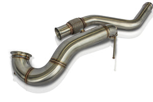 Mercedes Benz 3.5″ Sports Downpipe Mercedes A45 / CLA 45 AMG (200cpsi) – Stainless Steel