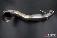 Load image into Gallery viewer, Mercedes Benz 3.5″ Sports Downpipe Mercedes A45 / CLA 45 AMG (200cpsi) – Stainless Steel
