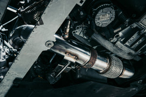 Mercedes Benz 3.5″ Race (Decat) Downpipe Mercedes A45 / CLA 45 AMG W176