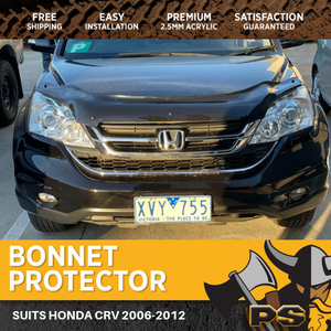 Bonnet Protector for Honda CRV 2006-2009 Tinted Guard