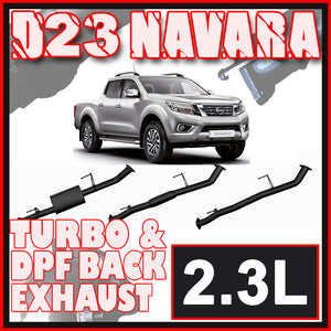 Nissan Navara D23 NP300 Ignite Exhaust