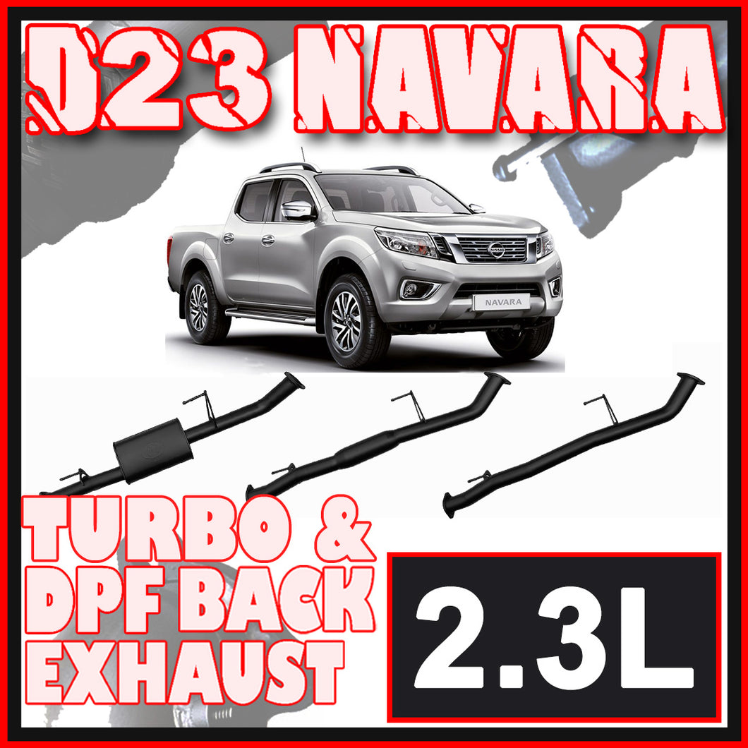Nissan Navara D23 NP300 Ignite Exhaust