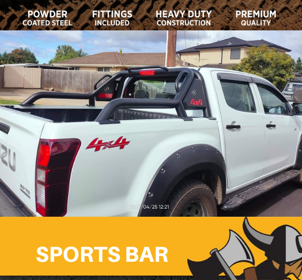 PS4X4 Roll Bar Sports Bar Tub Bar to suit Mitsubishi Triton 2006 - 2021 MN ML MQ MR