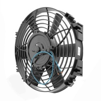 Load image into Gallery viewer, 10&quot; Fan Skew Blade Pull 12V (696CFM) (56mm Deep)
