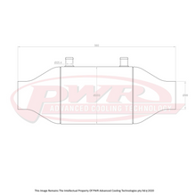 Load image into Gallery viewer, Barrel Only 8&quot; x 10&quot; (4&quot; Outlets) Intercooler
