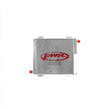 Load image into Gallery viewer, 26mm Universal Heat Exchanger with 14&quot; SPAL Fan Mounts
