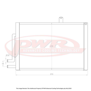 26mm Heat Exchanger (Holden Commodore VE HSV 06-08)