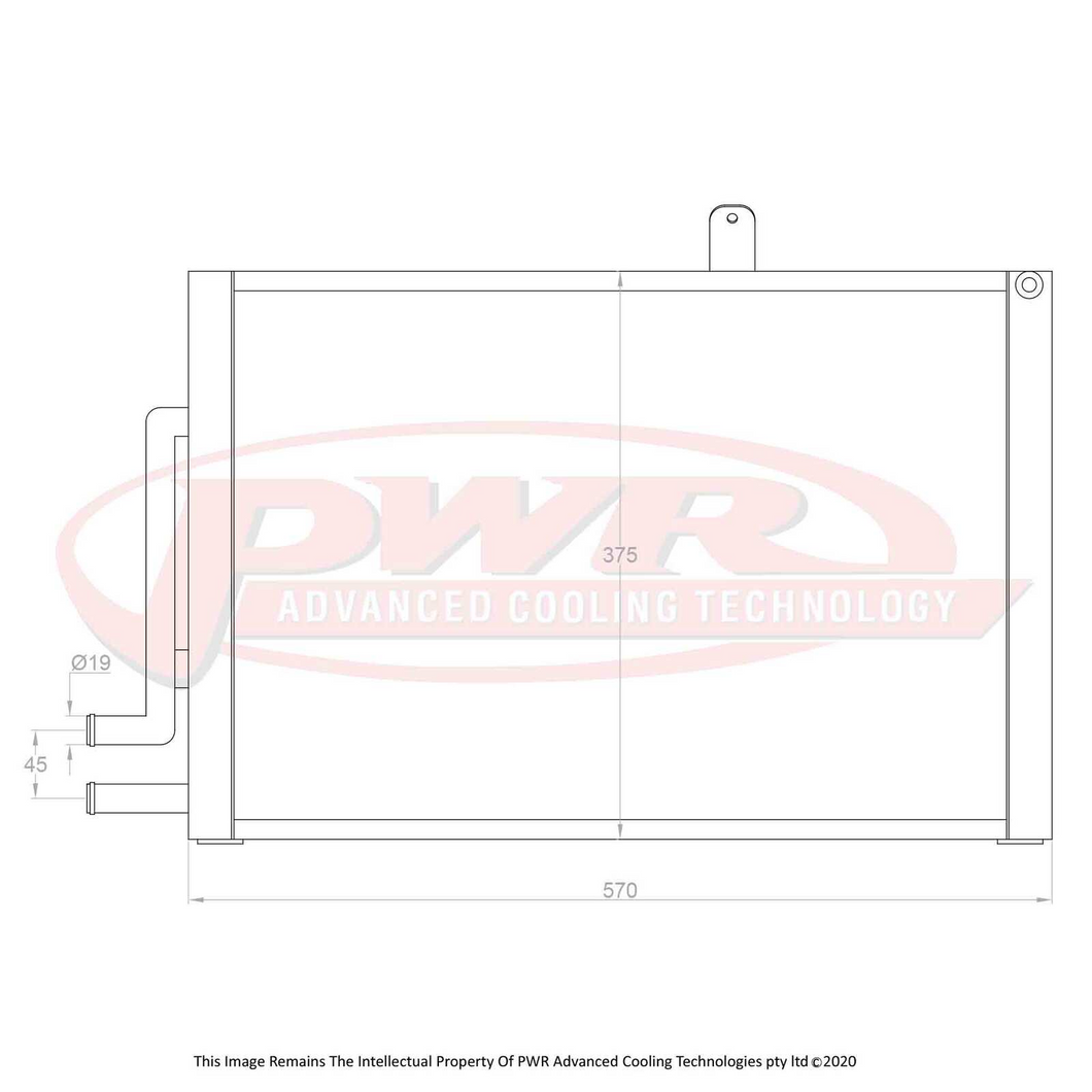 26mm Heat Exchanger (Holden Commodore VE HSV 06-08)