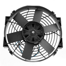 Load image into Gallery viewer, 10&quot; Fan Skew Blade Pull 12V (696CFM) (56mm Deep)
