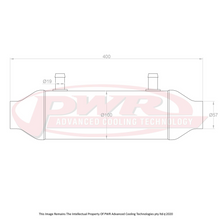 Load image into Gallery viewer, Barrel Only 4&quot; x 10&quot; (2.25&quot; Outlets) Intercooler
