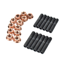Load image into Gallery viewer, Exhaust Manifold Stud Nut Kit Chevy GM LSX LS1 LS2 LS3 LS6 LS7 LS9 LQ9
