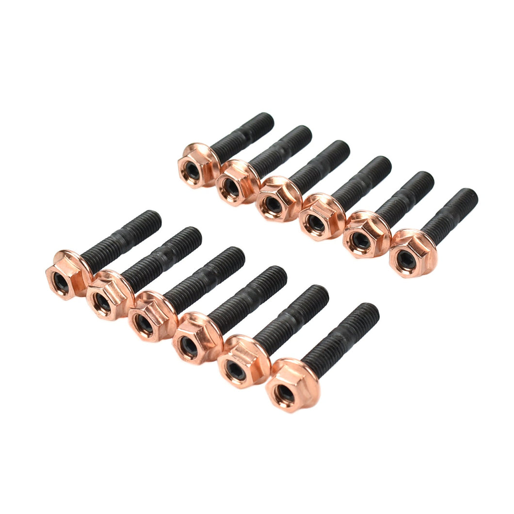 Exhaust Manifold Stud Nut Kit Chevy GM LSX LS1 LS2 LS3 LS6 LS7 LS9 LQ9
