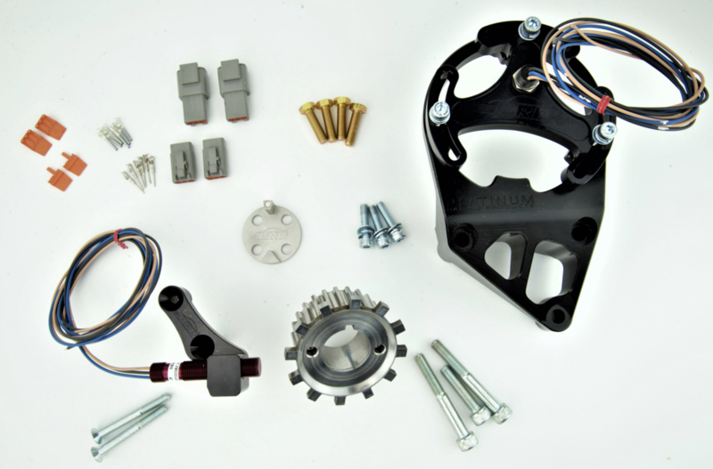 RB TWIN CAM FULL CAM CRANK TRIGGER KIT WITH CAS BRACKET (PLATTRIGWCASBL)