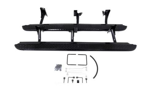 TOYOTA HILUX ROCK SLIDERS - (2005-15) KUN HIGH TENSILE STEEL 4X4 SIDE STEPS