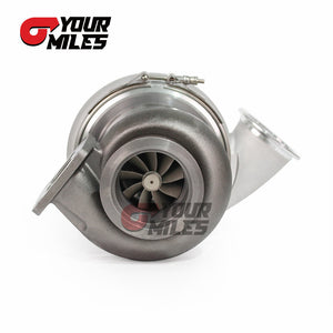 42-1450 Billet Compressor Wheel Ceramic Dual Ball Bearing TurboCharger T4 1.15/1.25 1.01/1.15/1.28 Dual V-band Housing