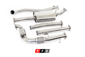 MAZDA BT-50 (2011-2016) 2.2L TD - STAINLESS STEEL TURBO BACK EXHAUST