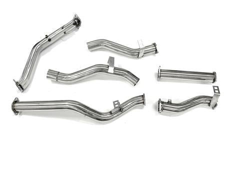 TOYOTA LANDCRUISER 79 SERIES (2016+) VDJ79 STAINLESS TURBO-BACK EXHAUST