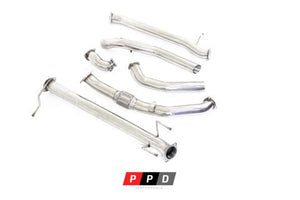 FORD RANGER (2007-2011) PJ & PK MANUAL & AUTOMATIC 3" STAINLESS TURBO-BACK EXHAUST