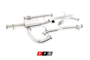 TOYOTA PRADO (2002-2006) 120 SERIES 1KZ 3.0LT TD 3" STAINLESS TURBO EXHAUST