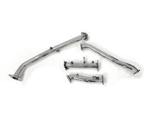 Load image into Gallery viewer, TOYOTA LANDCRUISER 200 SERIES (2015+) STAINLESS DPF-DELETE PIPES
