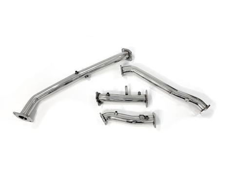 TOYOTA LANDCRUISER 200 SERIES (2015+) STAINLESS DPF-DELETE PIPES