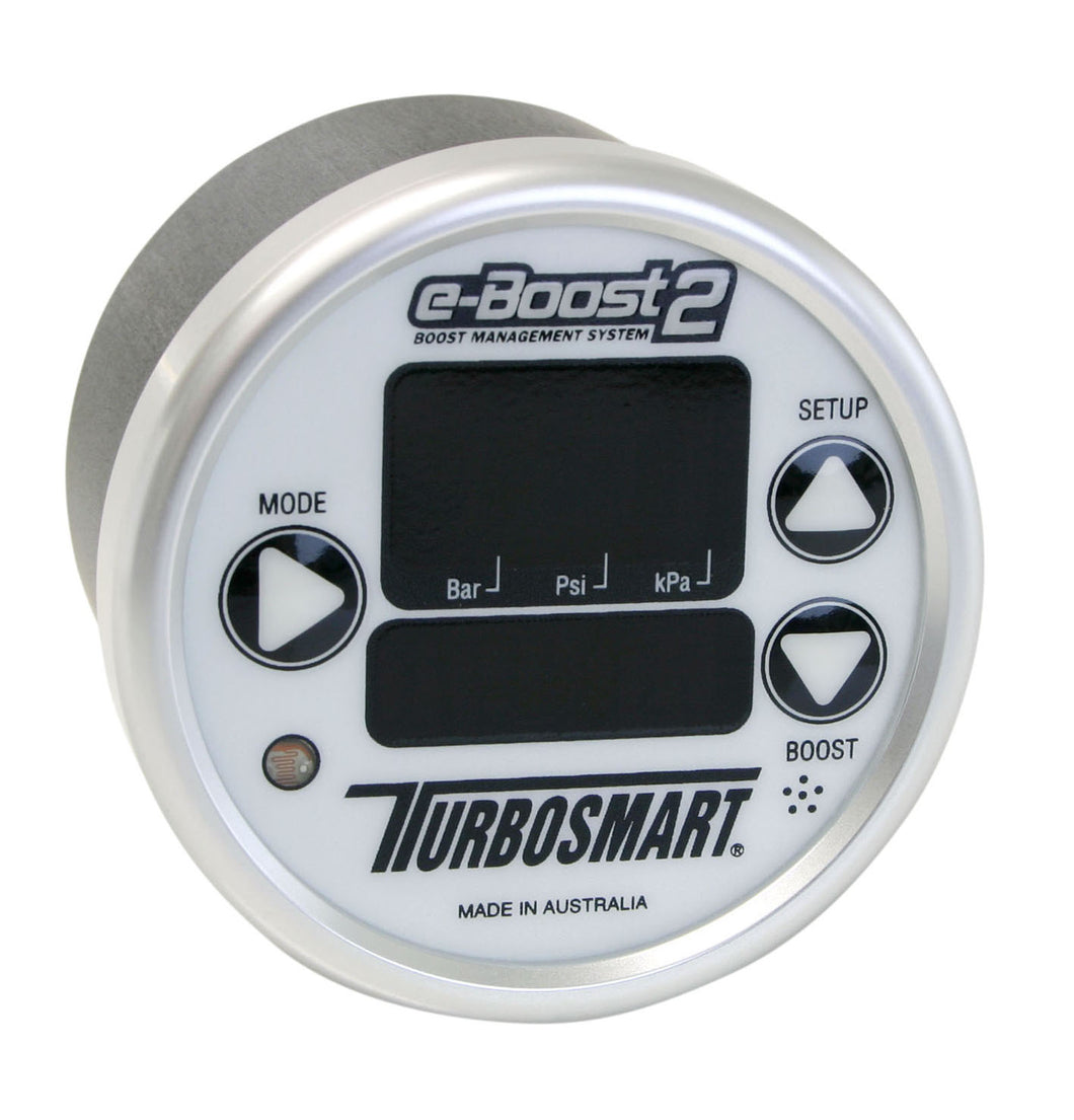 eBoost2 electronic boost controller 60psi 60mm White Silver
