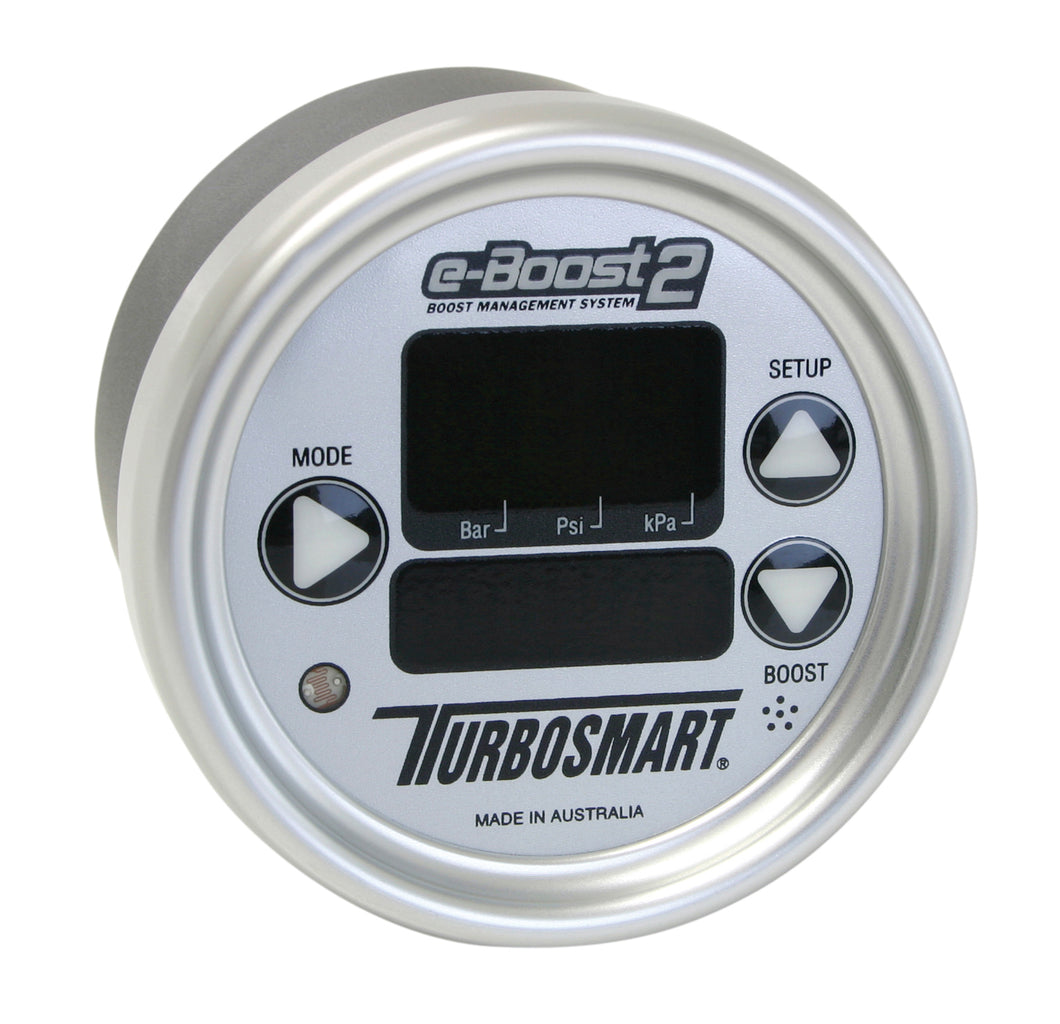 eBoost2 electronic boost controller 60psi 66mm Silver Silver