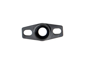 Billet Turbo Drain adapter with Silicon O-ring. 38 - 44mm slotted hole centre - small frame universal fit.
