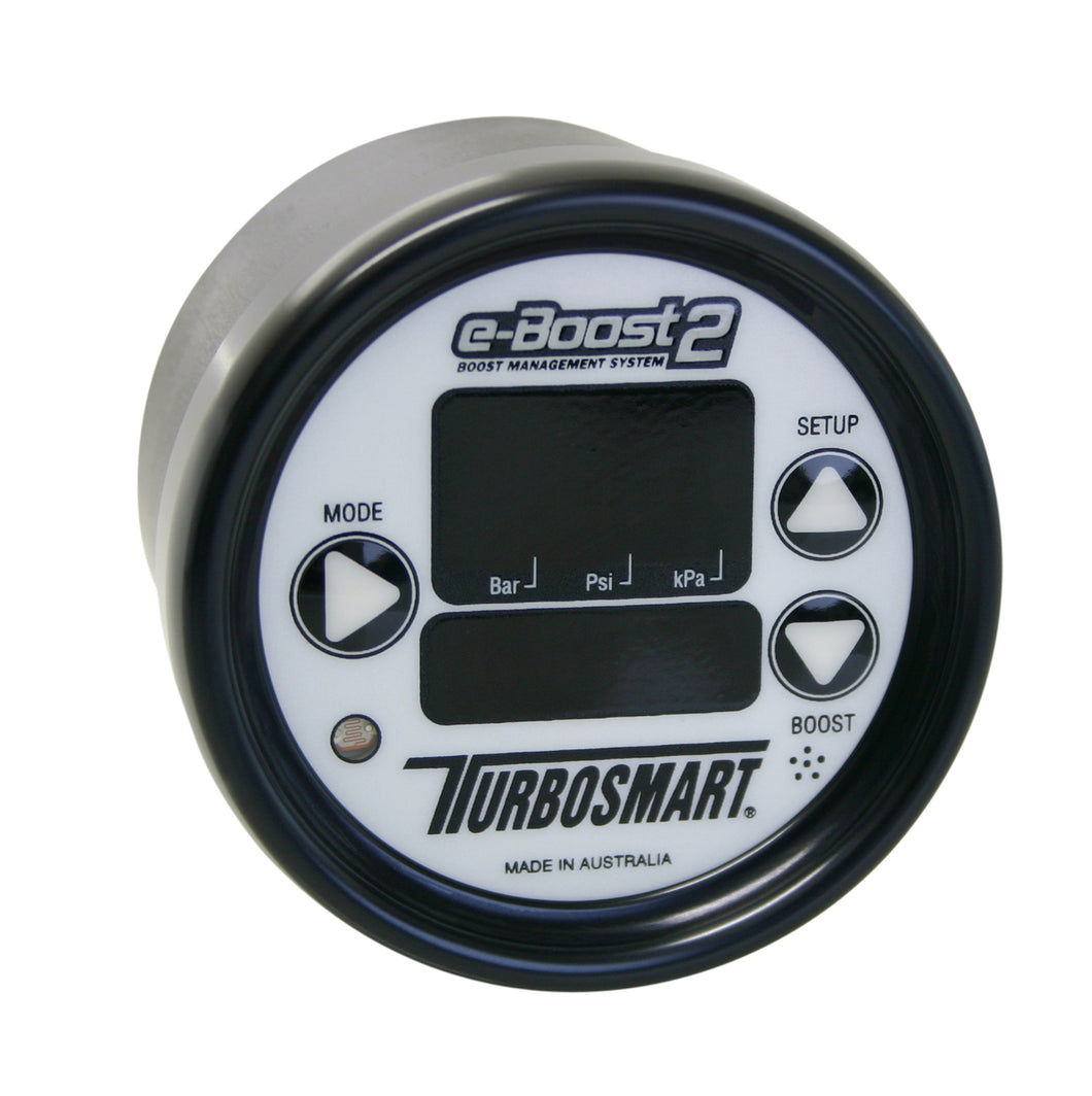 eBoost2 electronic boost controller 60psi 66mm White Black