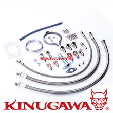 Load image into Gallery viewer, Kinugawa GTX Ball Bearing Turbocharger 3&quot; Anti-Surge GTX2863R 8cm T3 V-Band Skyline RB20 RB25DET - Kinugawa Turbo

