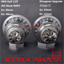 Load image into Gallery viewer, Kinugawa Upgrade Stage II Turbocharger RHF5H 06J145702L for VW GOLF GTI MK6 EA888 2.0 TSI TFSI

