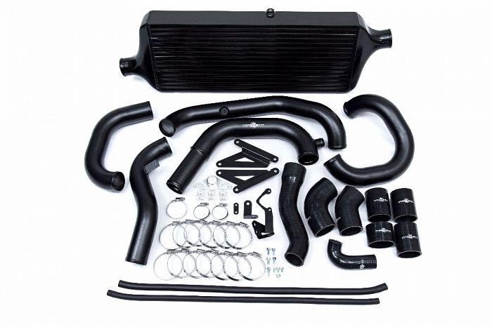 Front Mount Intercooler Kit (suits Subaru 15+ VA STI) - Black