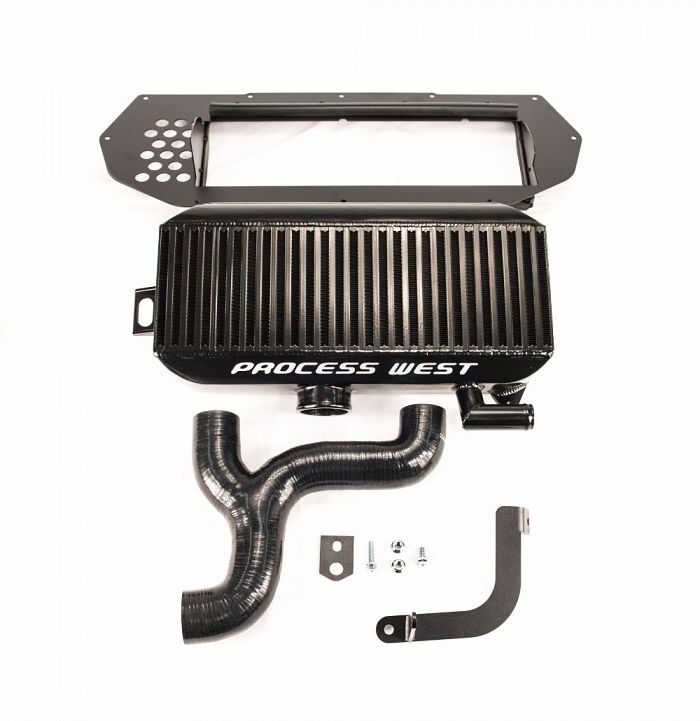 Top Mount Intercooler (suits Subaru 97-98 GC8 WRX/STI) - Black
