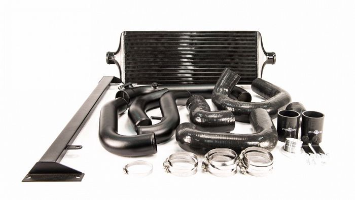 Front Mount Intercooler Kit (suits Subaru 08-14 GRB WRX) - Black
