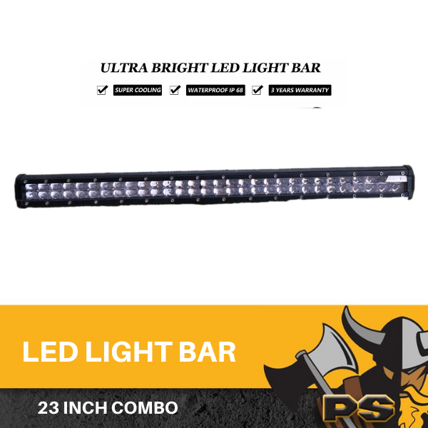 PS4x4 23 inch Led Light Bar Spot and Spread Combo Slim