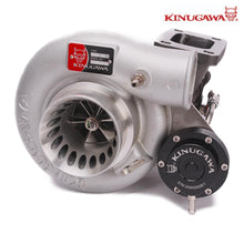 Load image into Gallery viewer, Kinugawa STS Advance Ball Bearing Turbocharger 3&quot; Anti Surge TF06-18K T3 Point Milling for Nissan RB20DET RB25DET Stage 2 - Kinugawa Turbo
