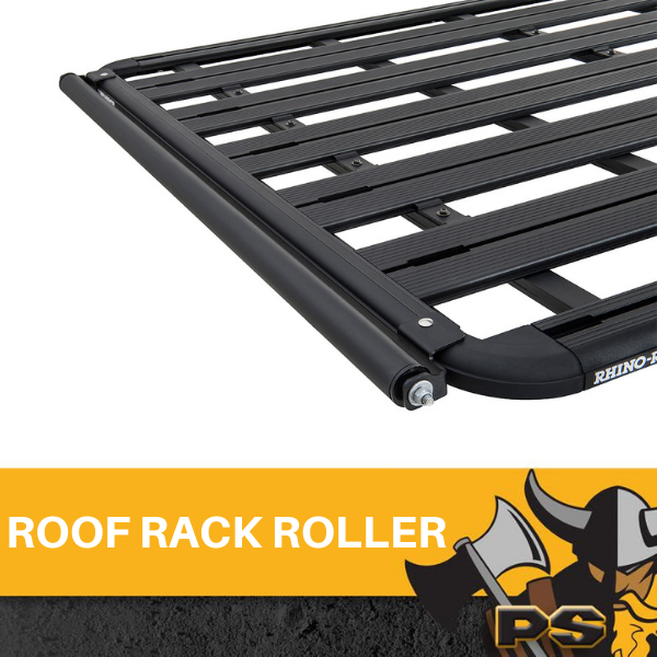 ALLOY ROLLER 470MM INCL MOUNTING BRACKET to suit PS4X4 ROLA RHINO ROOF RACKS