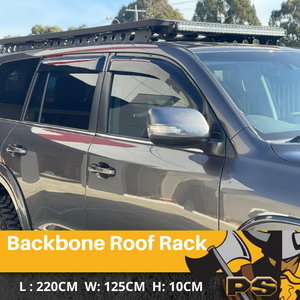 2.2m Flat Aluminium Roof Rack to suit Land Cruiser Prado 120 Series 2003 - 2009