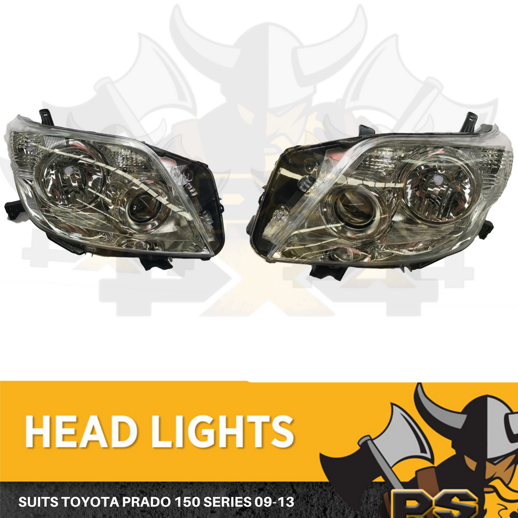 Headlight to suit a Toyota Prado 150 Series 2014-2016 LED Projector Right Side