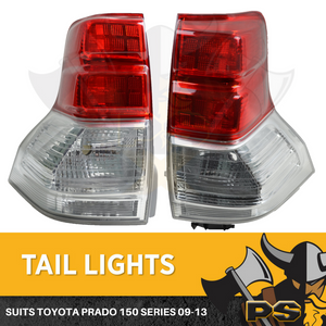 TAIL LIGHTS SUITABLE FOR TOYOTA PRADO 150 SERIES AUGUST/2009-JUNE/2013