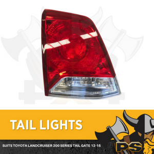 Tail Gate Light to suit Toyota Landcruiser 200 Series 07-15 Right Hand Side Tail Light