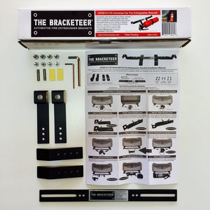 The Bracketeer UFEB1317/D Car Fire Extinguisher Bracket