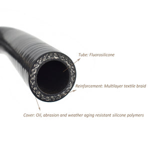 3/4" Silicone Hose with Clamps