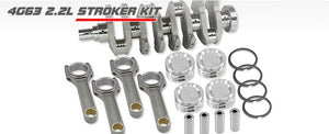 4G63 2.2L STROKER KIT (I-BEAM RODS / 86.0MM BORE) ** EN40B CRANK **