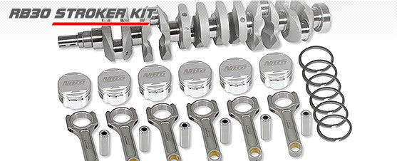 RB30 DOHC 3.2L STROKER KIT (I-BEAM RODS / 86.5MM BORE)